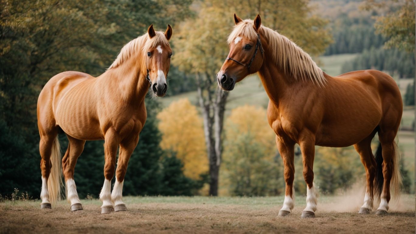 History and Origin - Haflinger Vs Hanoverian