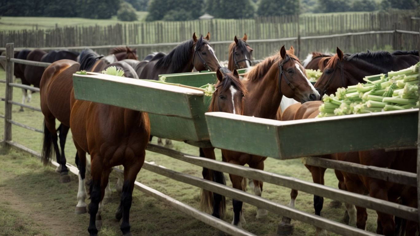 How Much Celery Can Horses Eat? - Can Horses Eat Celery 