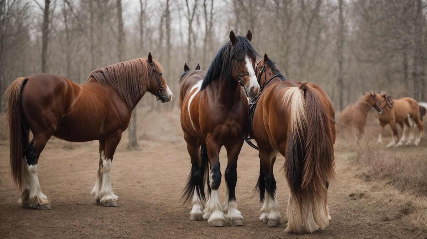 Physical Characteristics of Clydesdale and Belgian Horses - Clydesdale Vs Belgian