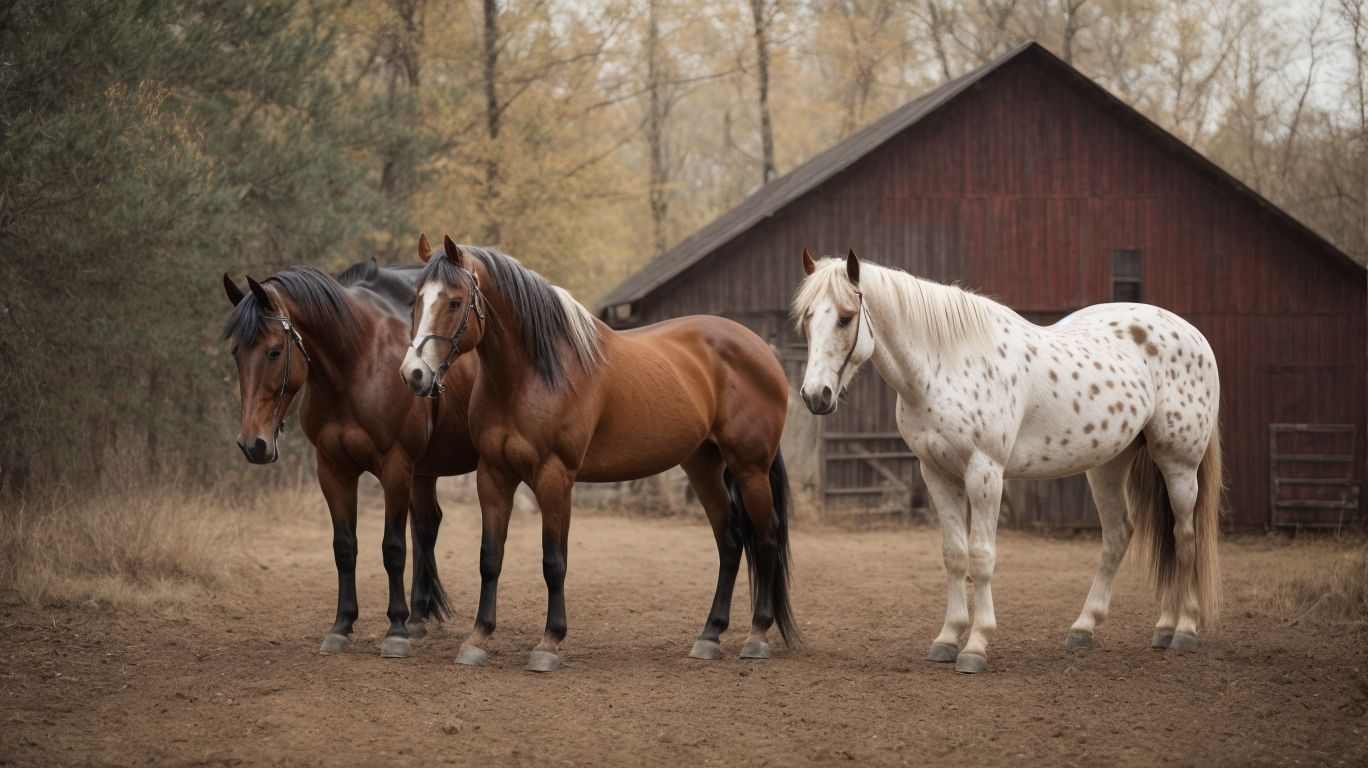Physical Characteristics of Mustang and Appaloosa - Mustang Vs Appaloosa