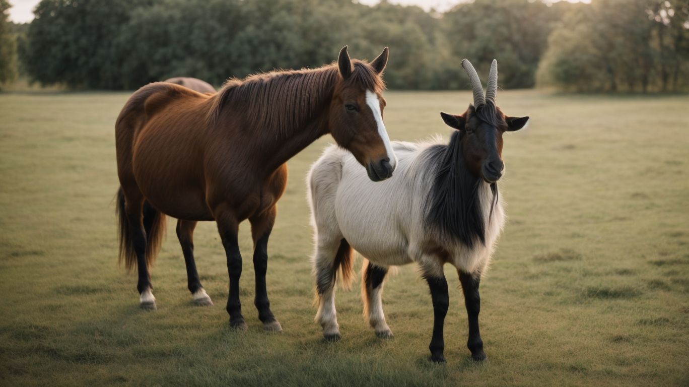 Tips for Introducing a Horse and Goat - Do Horses Get Along With Goats 