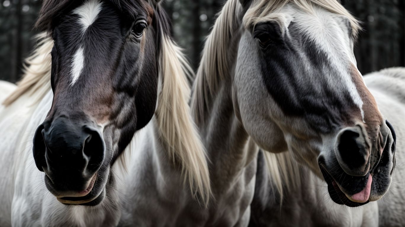 What Are The Differences Between Black And White Horse Breeds? - Black And White Horse Breeds 