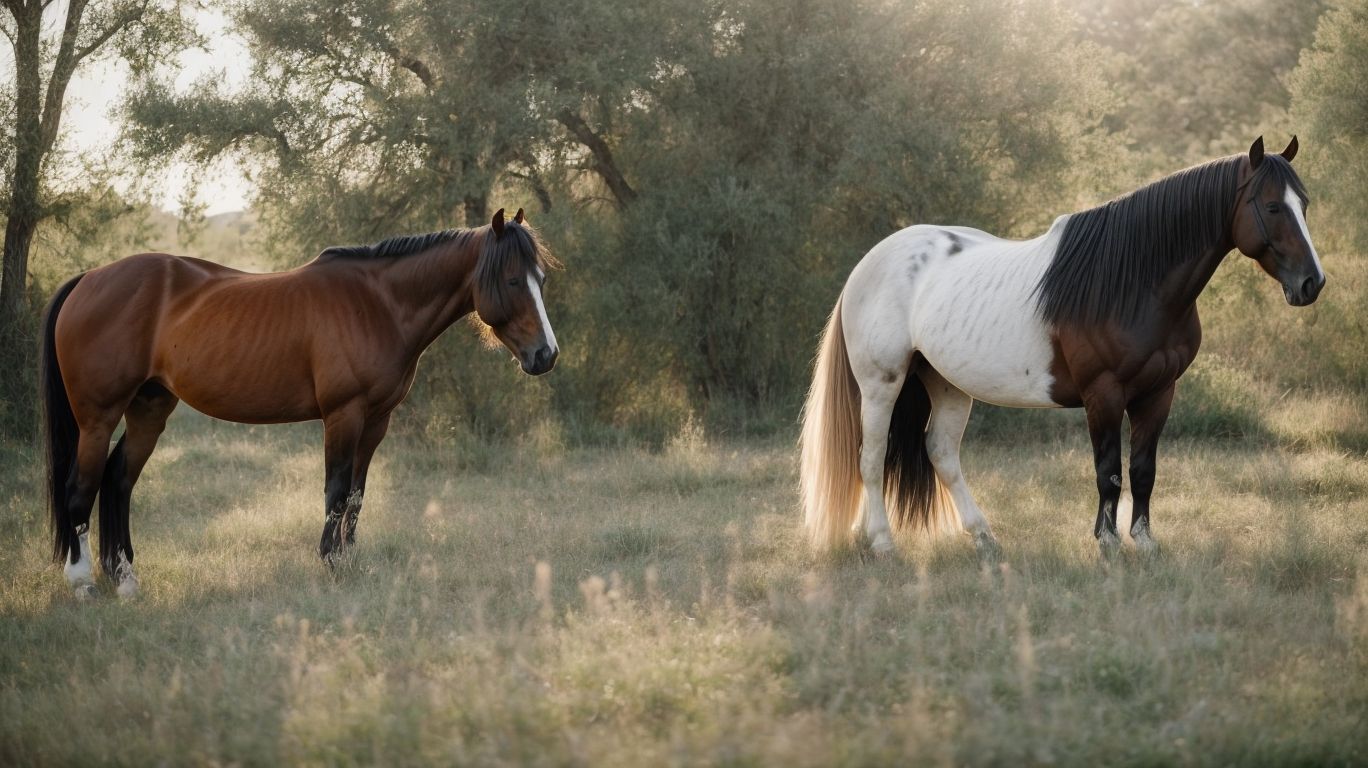 What are the Differences Between Paint and Percheron Horses? - Paint Vs Percheron 