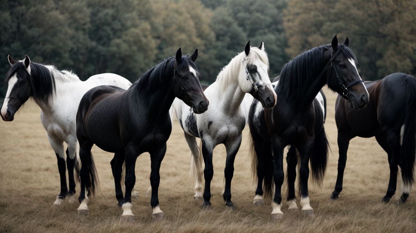What Are The Most Popular Black And White Horse Breeds? - Black And White Horse Breeds 