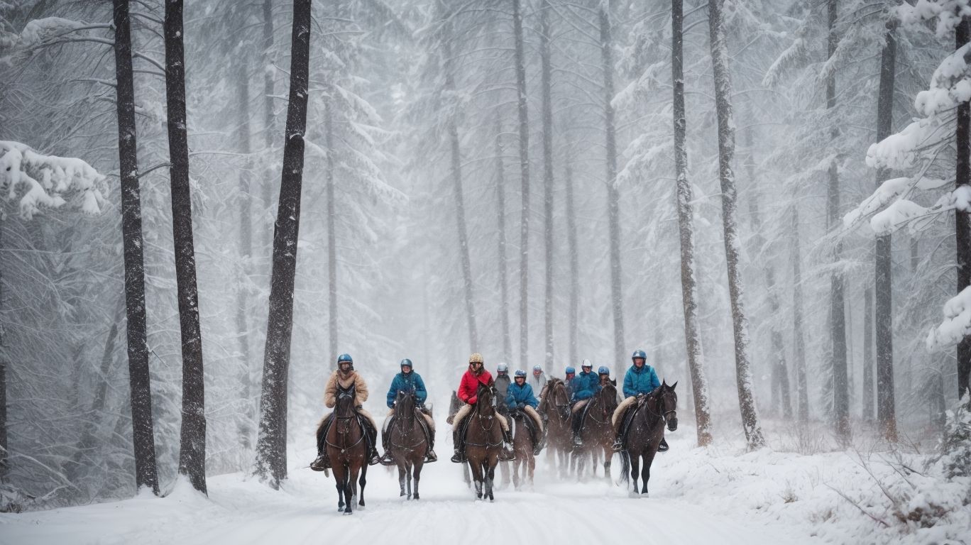 What Are The Safety Precautions For Winter Horseback Riding? - Winter Horseback Riding Tips 