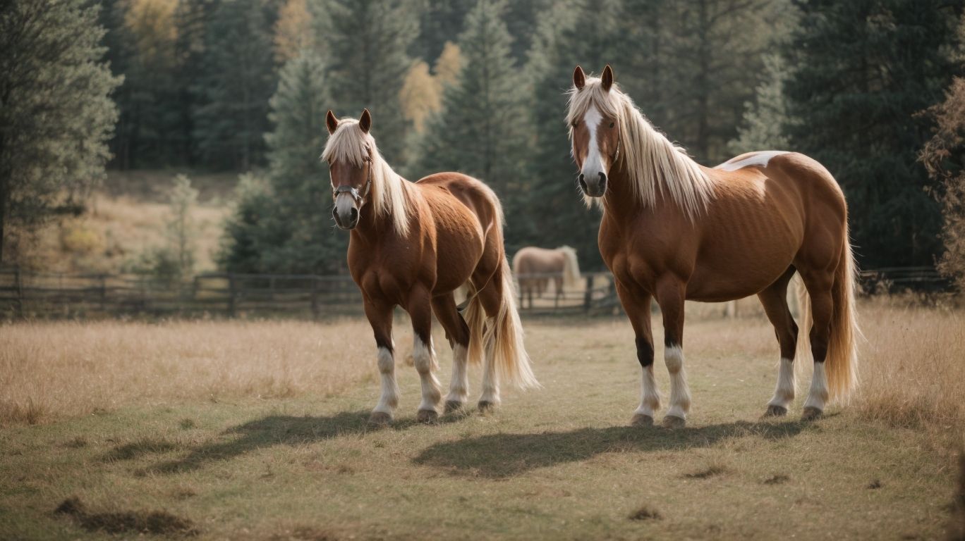 What Are The Similarities Between Haflinger And Percheron? - Haflinger Vs Percheron 