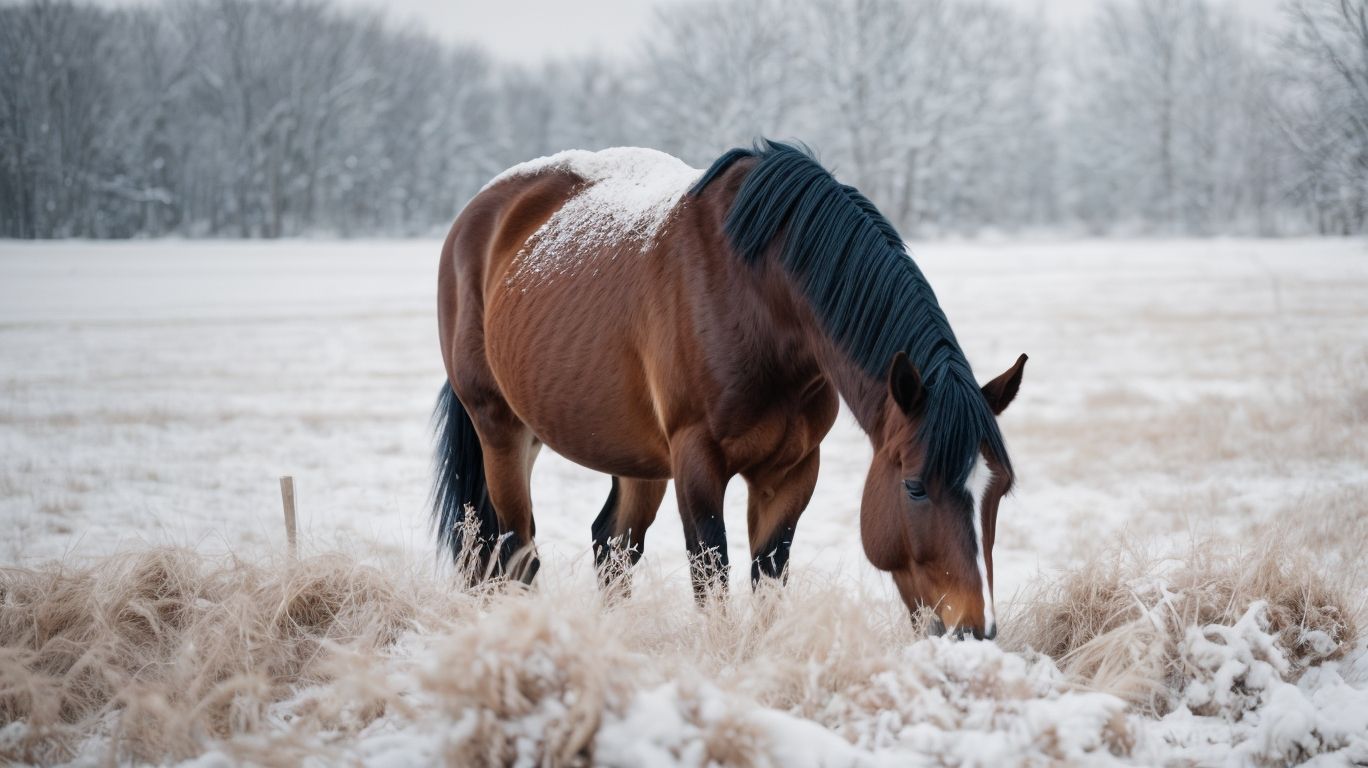 Why Winter Horse Feeding is Important? - Winter Horse Feeding Tips 