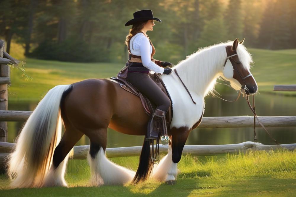 how-to-balance-while-riding-a-gypsy-vanner-on-trai