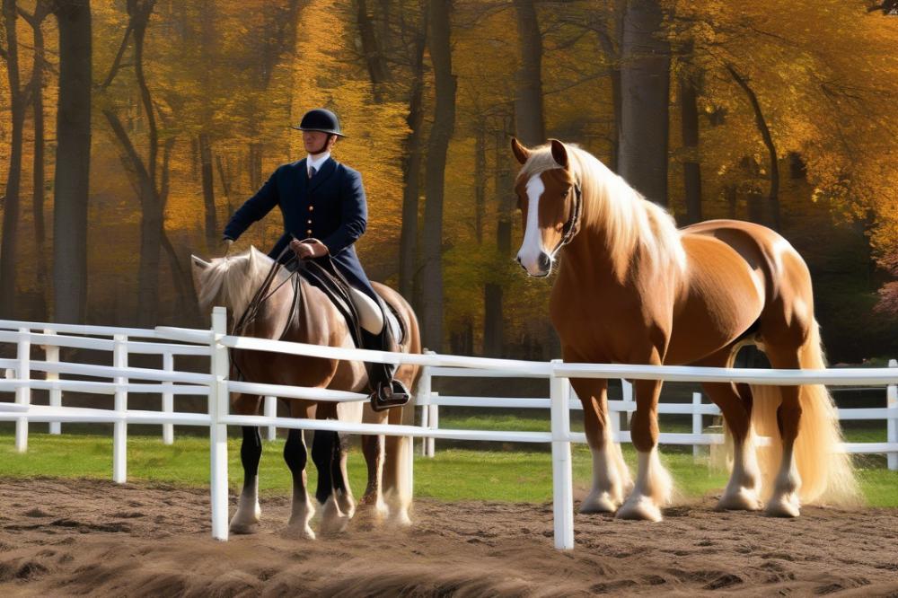 how-to-maintain-rhythm-while-riding-a-belgian-draf