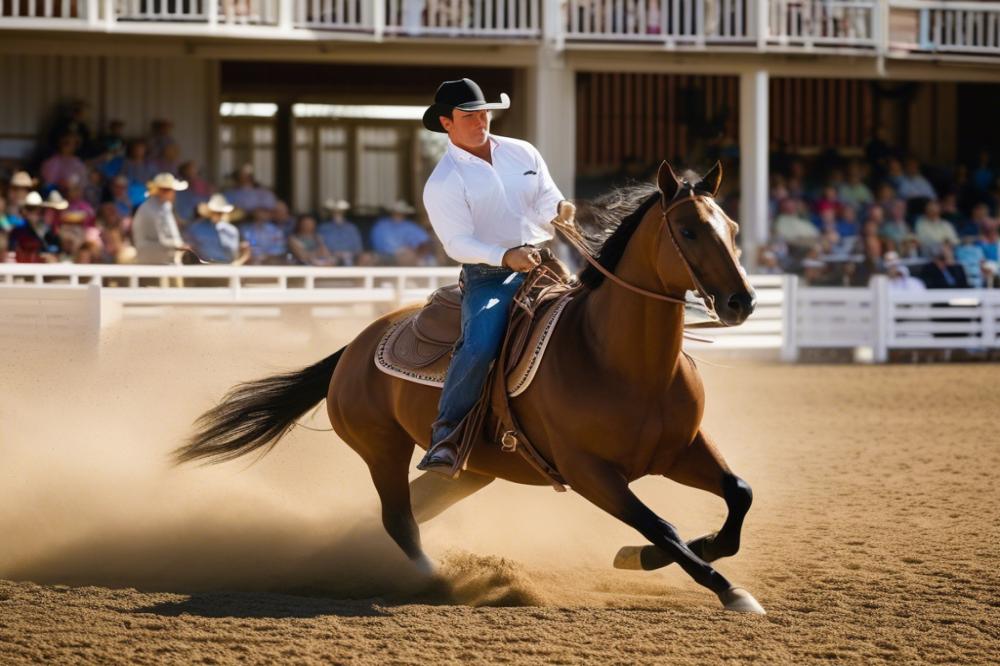 how-to-ride-a-quarter-horse-for-reining-competitio