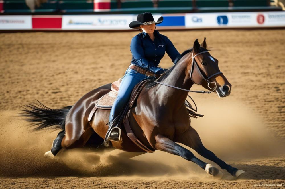 how-to-ride-a-quarter-horse-for-reining-competitio