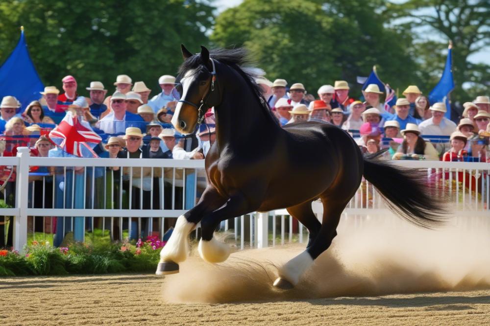 how-to-stay-secure-while-riding-a-shire-horse-in-c