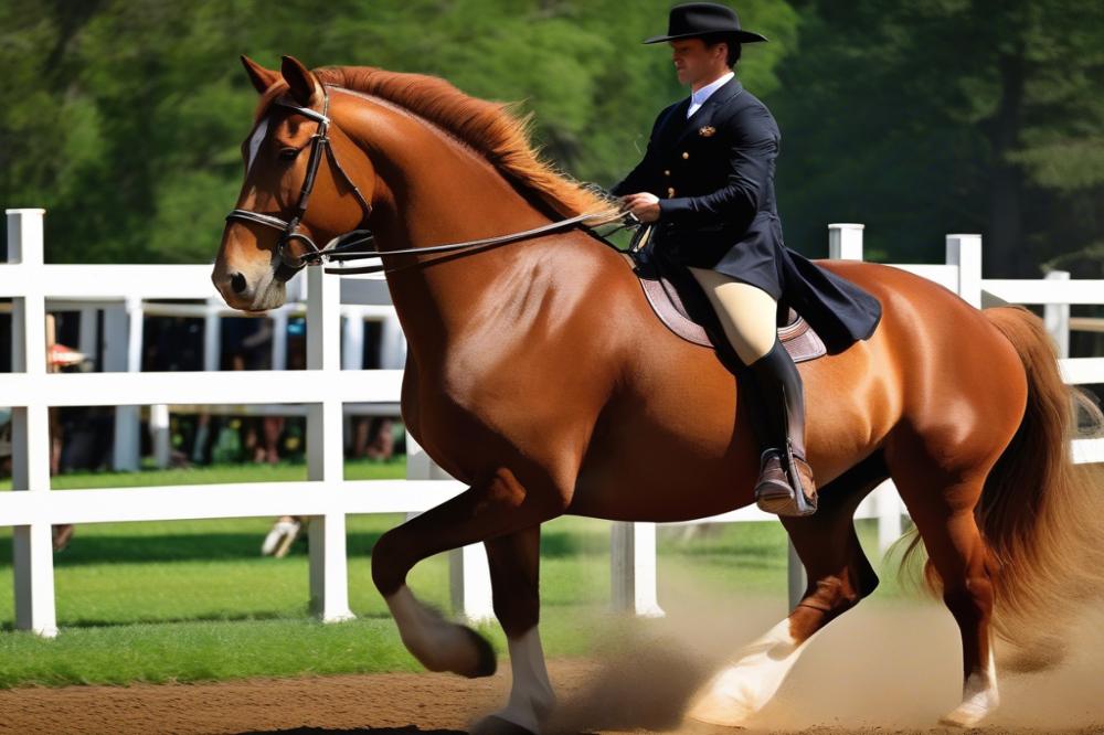 how-to-transition-gaits-while-riding-a-belgian-dra